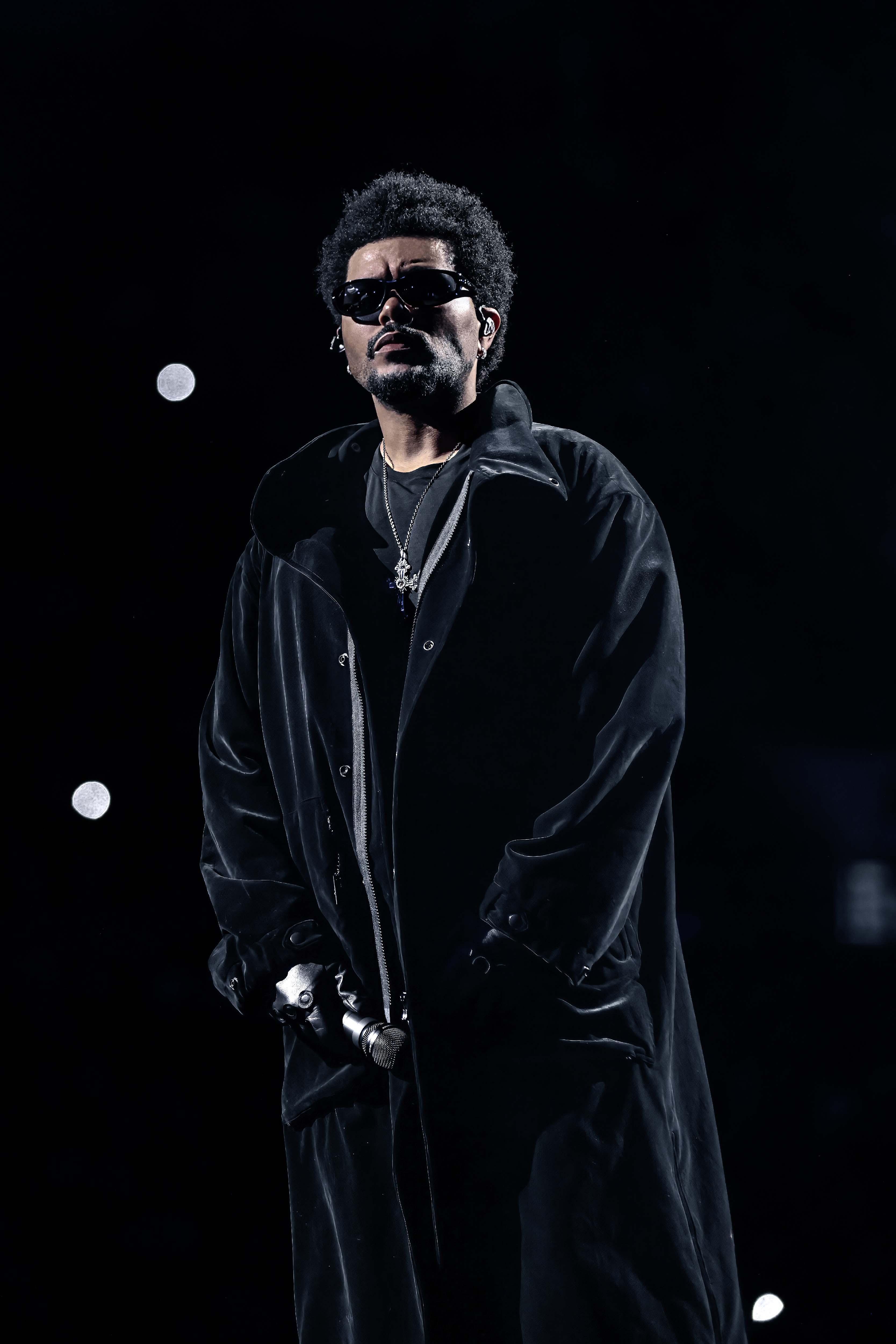 Le chanteur The Weeknd. Hyghly Alleyne.