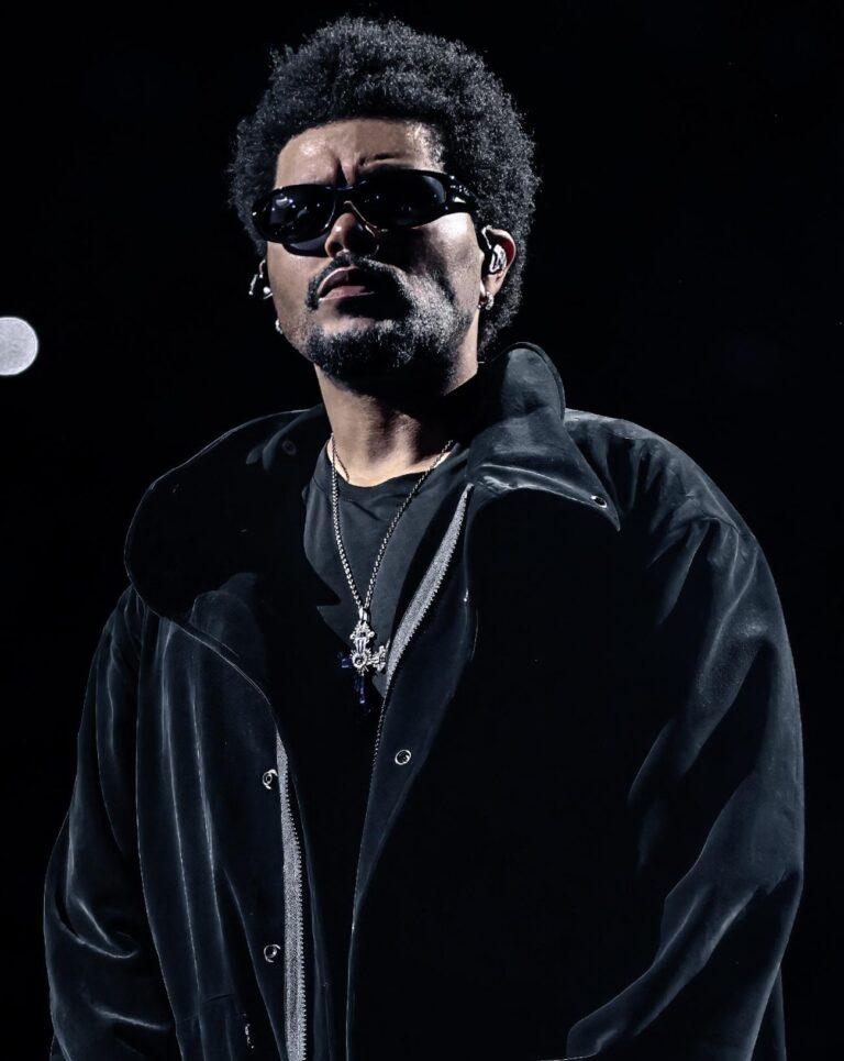 Le chanteur The Weeknd.