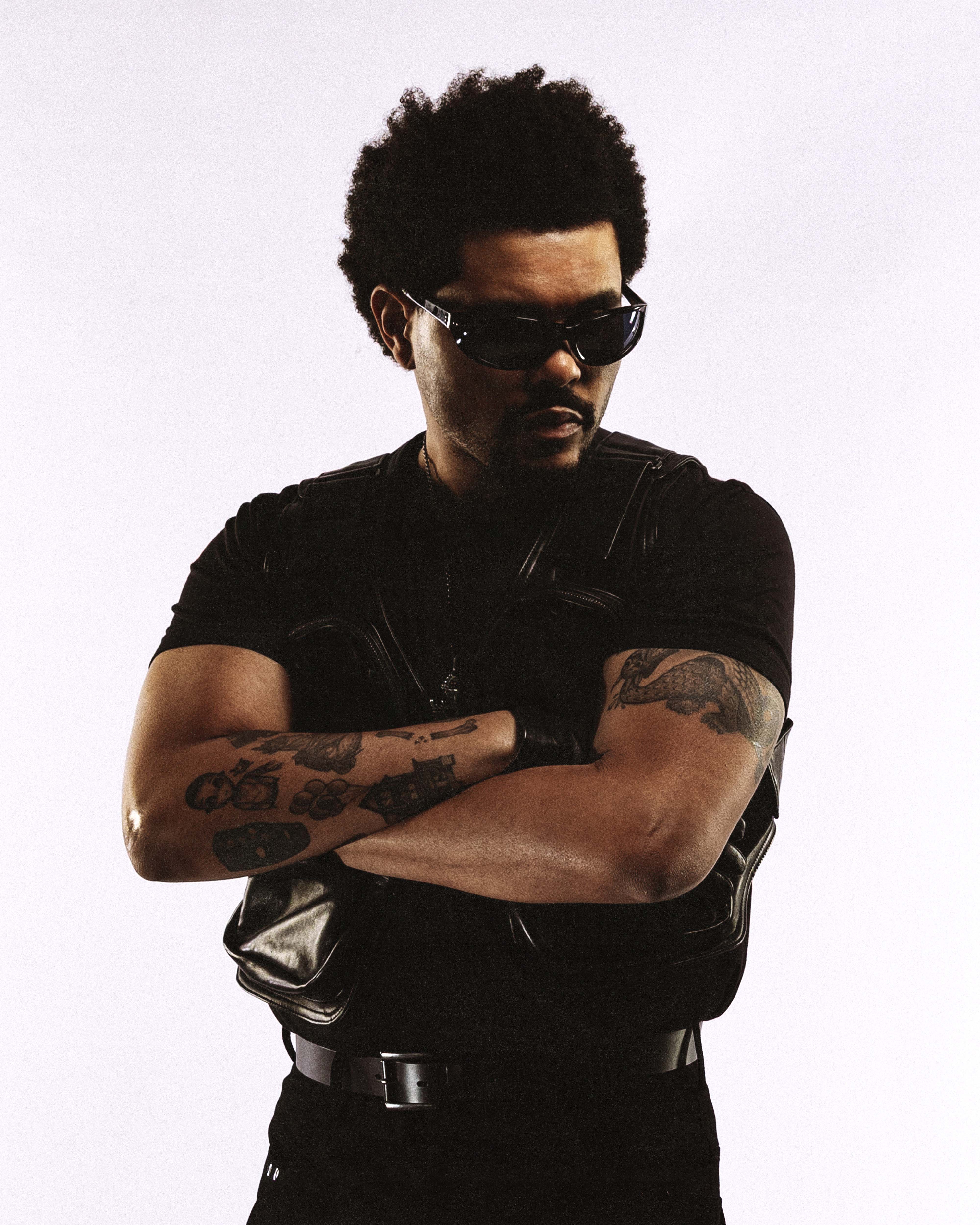 Le chanteur The Weeknd.