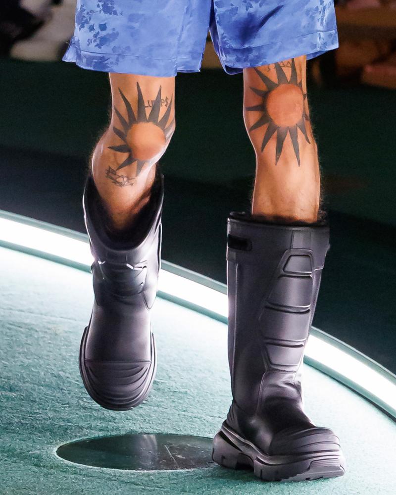 La collaboration Willy Chavarria et Ugg bottes. © Willy Chavarria.